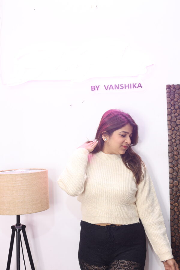 Cozy Chic Ribbed Sweater - Image 3