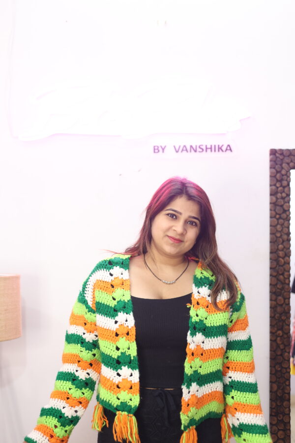 Handcrafted Crochet Cardigan - Image 2