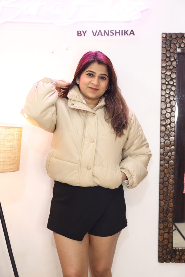 Cozy Beige Puffer Jacket