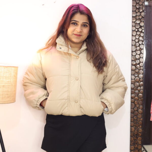 Cozy Beige Puffer Jacket