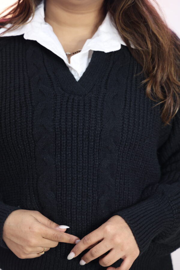 Classic Knit Pullover - Image 3